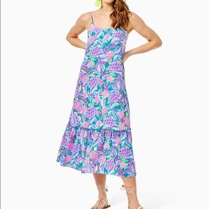 Like new Winni Midi Dress Lilly Pulitzer XL
